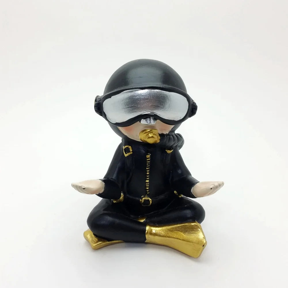 Eyeglass Holder Pen Holder Diver Figurine